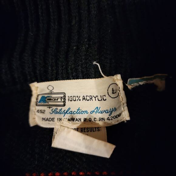 Vintage Kmart Sweater Pullover Size L - Picture 3 of 5